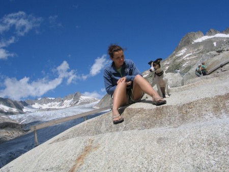 Rhonský ľadovec - Švajčiarsko 2009